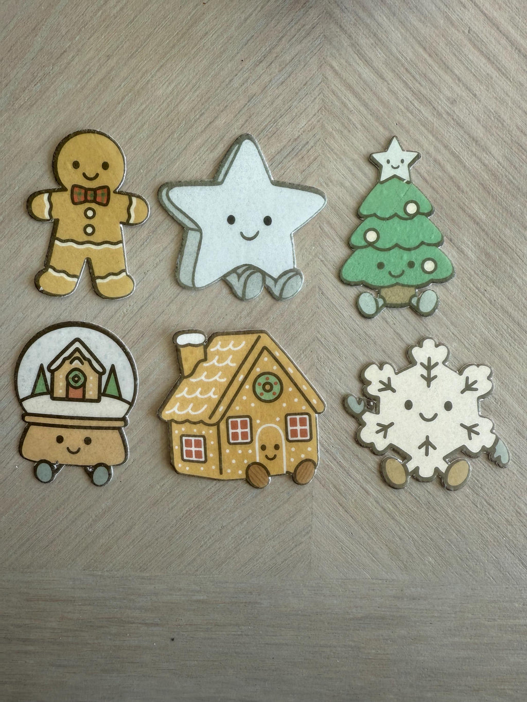 Christmas Amuseables Style Edible Cupcake Toppers