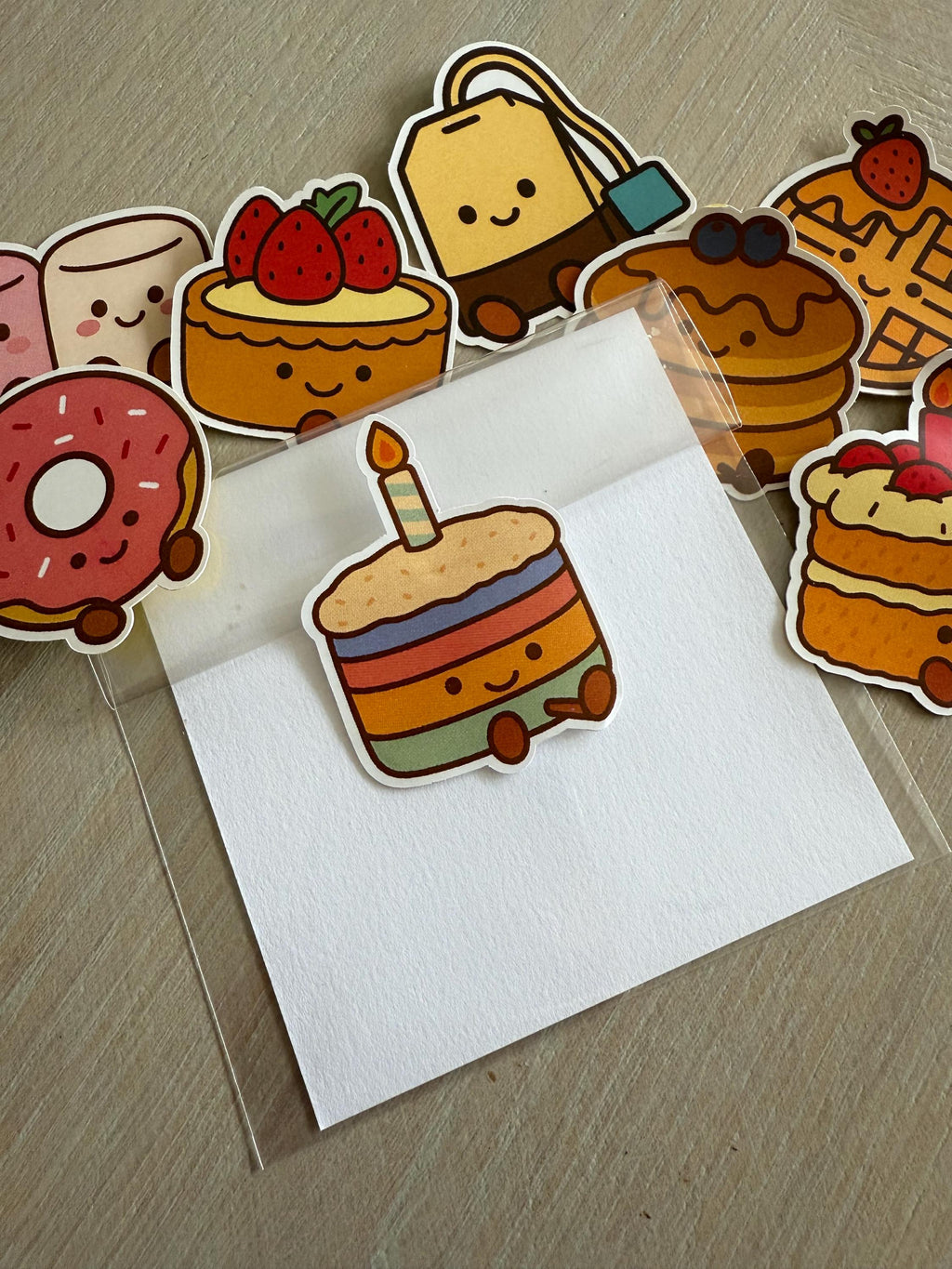 Kawaii Amuseables Style Sticker Set
