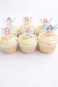 Fairy Edible Wafer Card Cupcake Toppers