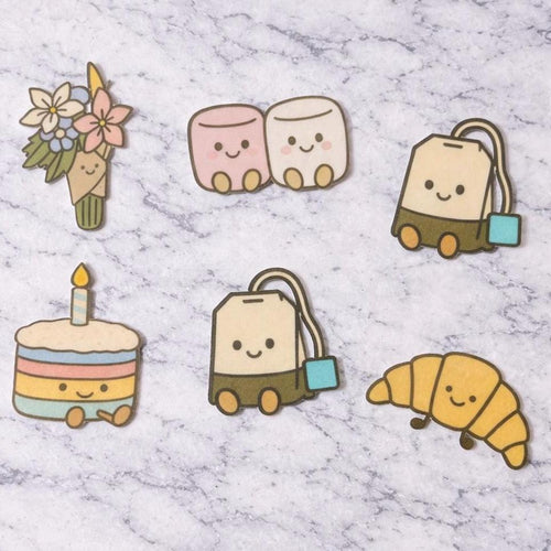 Amuseables Style Edible Cupcake Toppers