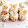 Garden Bugs Edible Cupcake Toppers