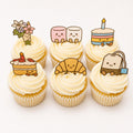 Amuseables Style Edible Cupcake Toppers