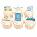 Travel & Holiday Edible Cupcake Toppers
