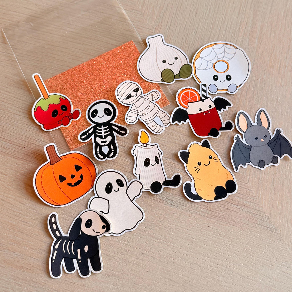 Halloween Kawaii Amuseables Style Sticker Set