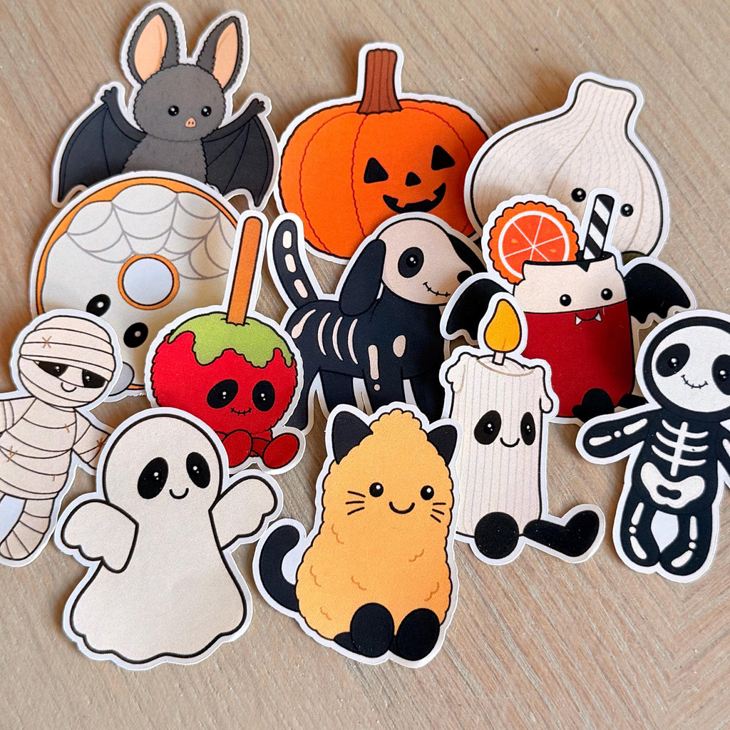 Halloween Kawaii Amuseables Style Sticker Set