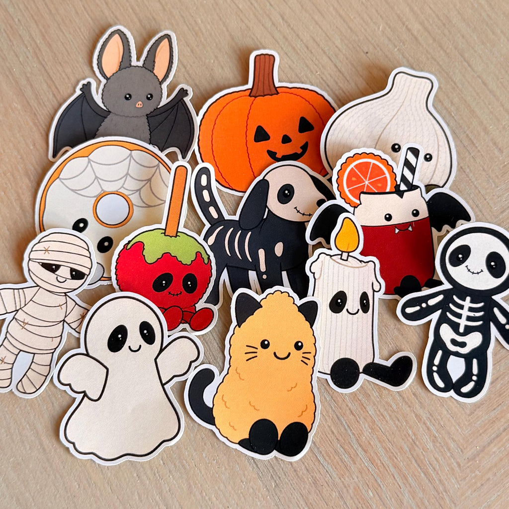 Halloween Kawaii Amuseables Style Sticker Set