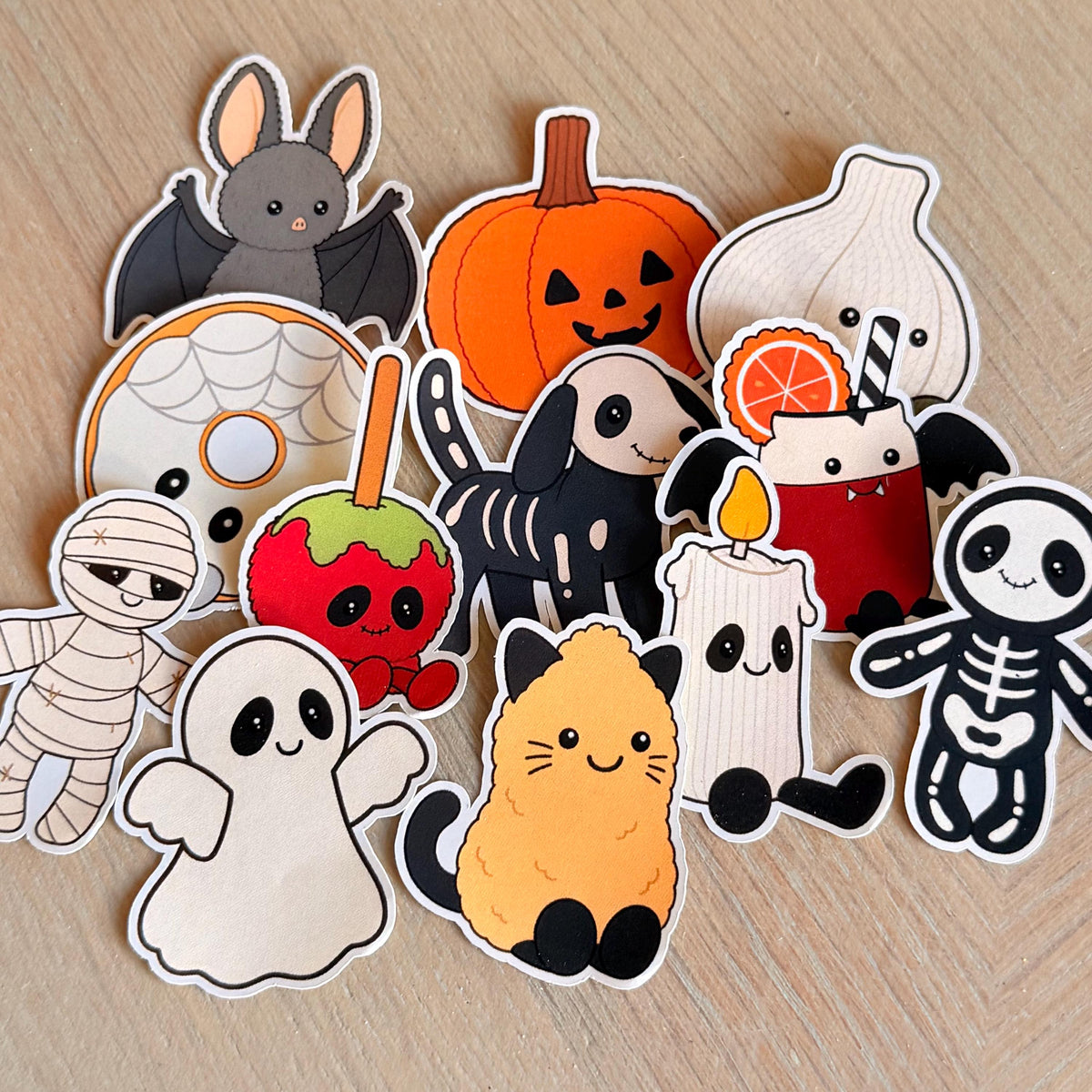 Halloween Kawaii Amuseables Style Sticker Set