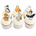 Halloween Goose Edible Cupcake Toppers