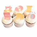 Sewing Edible Cupcake Toppers