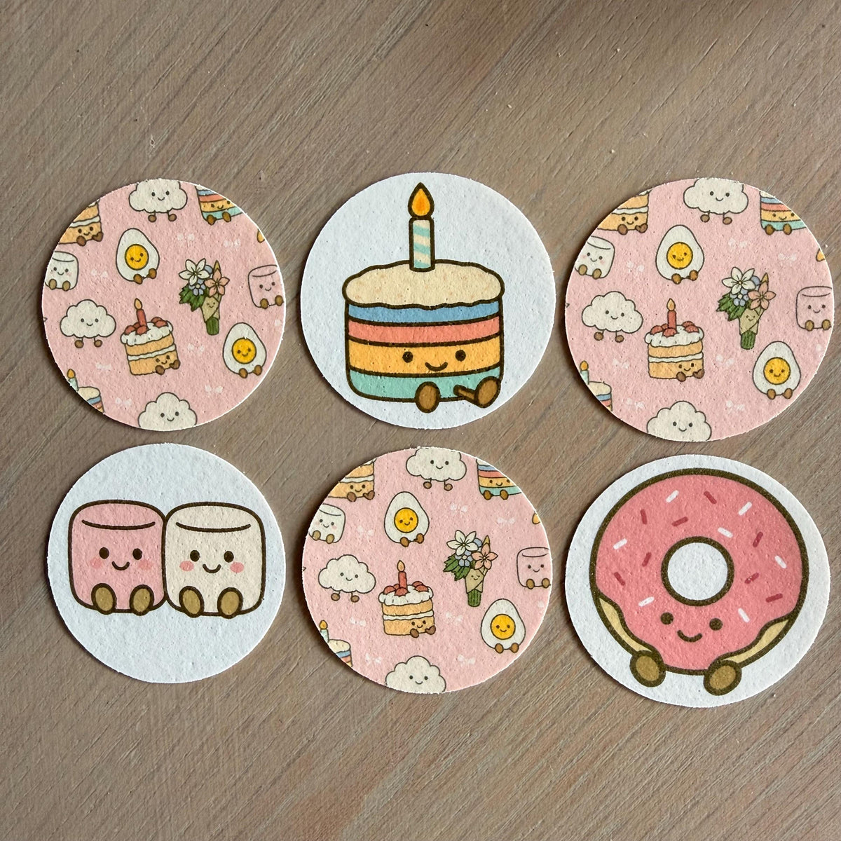 Jellycat Amuseables Style Edible Biscuit & Cupcake Toppers