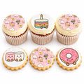 Jellycat Amuseables Style Edible Biscuit & Cupcake Toppers
