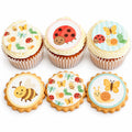 Garden Insect Edible Biscuit & Cupcake Toppers