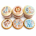 Safari Edible Biscuit & Cupcake Toppers, 5cm